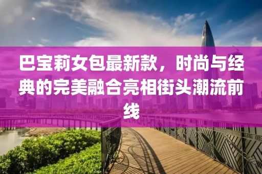 巴宝莉女包最新款，时尚与经典的完美融合亮相街头潮流前线