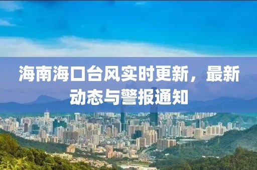 海南海口台风实时更新，最新动态与警报通知