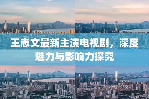 王志文最新主演电视剧，深度魅力与影响力探究