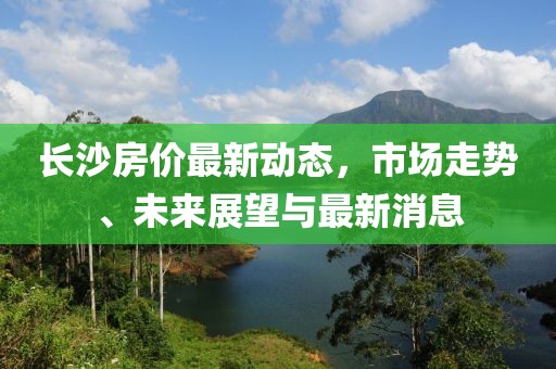 长沙房价最新动态，市场走势、未来展望与最新消息