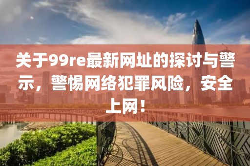 关于99re最新网址的探讨与警示，警惕网络犯罪风险，安全上网！