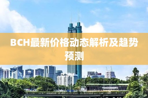 BCH最新价格动态解析及趋势预测