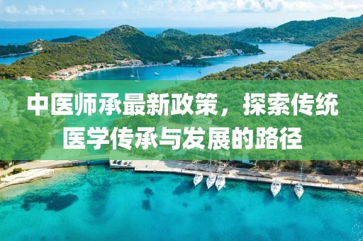 中医师承最新政策，探索传统医学传承与发展的路径