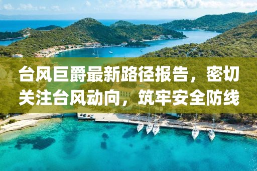 台风巨爵最新路径报告，密切关注台风动向，筑牢安全防线